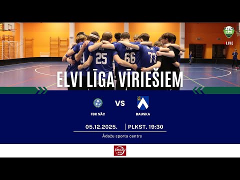 2025-12-05, 19:30, Elvi līga, FBK SĀC - Bauska