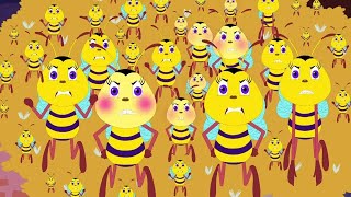 Attack of the Stinging Bees! | Eena Meena Deeka | Cartoons for Kids | WildBrain Bananas