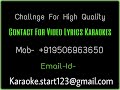 SAAT AJOOBE IS DUNIYA MEIN KARAOKE High Quality Video Lyrics