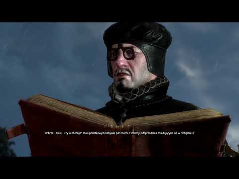 Wiedźmin 3 Skarbówka dojeżdza Geralta