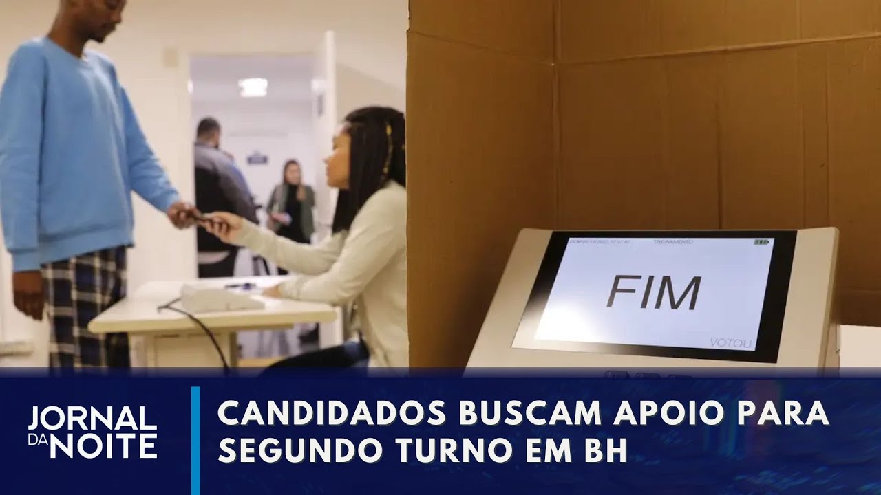 Engler e Fuad disputam 2° turno em BH | Jornal da Noite