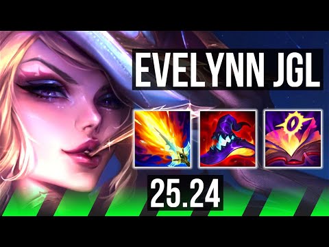 EVELYNN vs SYLAS (JGL) | KR Master | 25.24