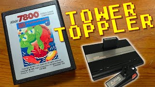 The **AMAZING** Tower Toppler for Atari 7800!