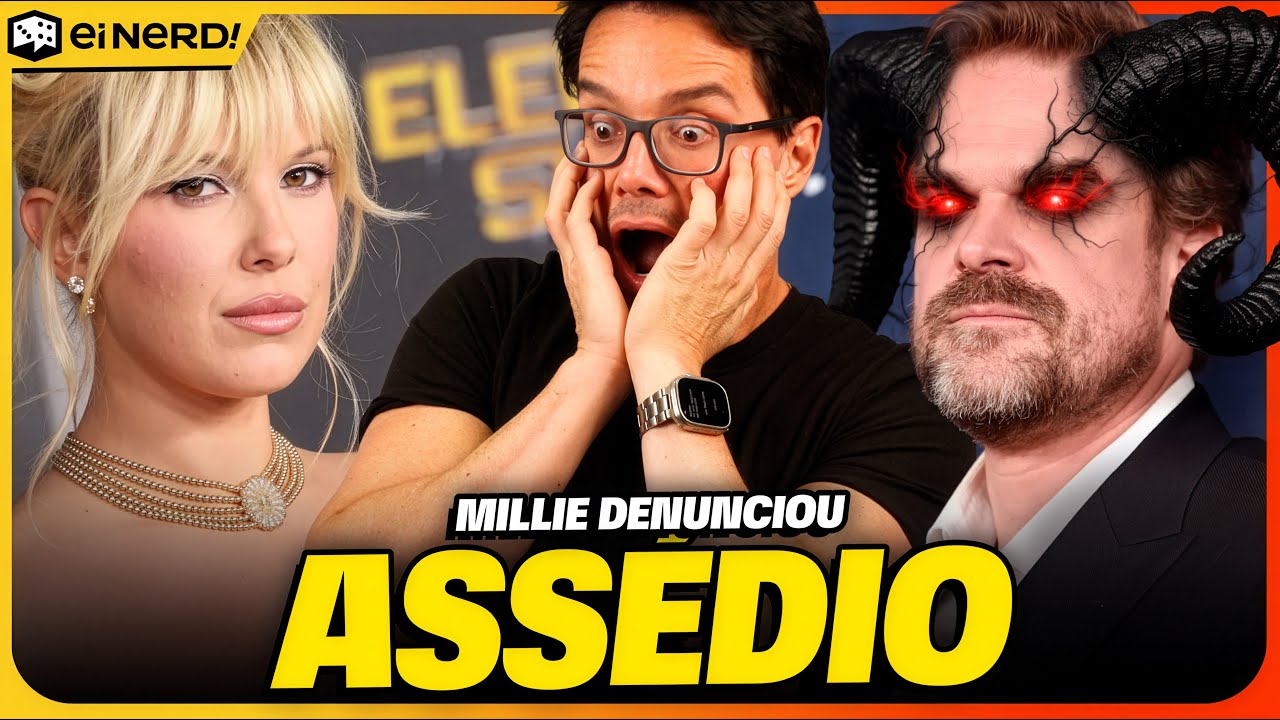 DENÚNCIA DE ASSÉDIO! MILLIE DETONA DAVID HARBOUR! É O FIM DE STRANGER THINGS?