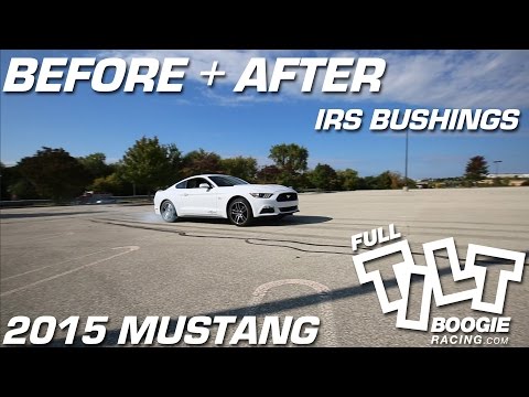 S550 Mustang IRS Bushings  Before and After by Full Tilt Boogie Racing