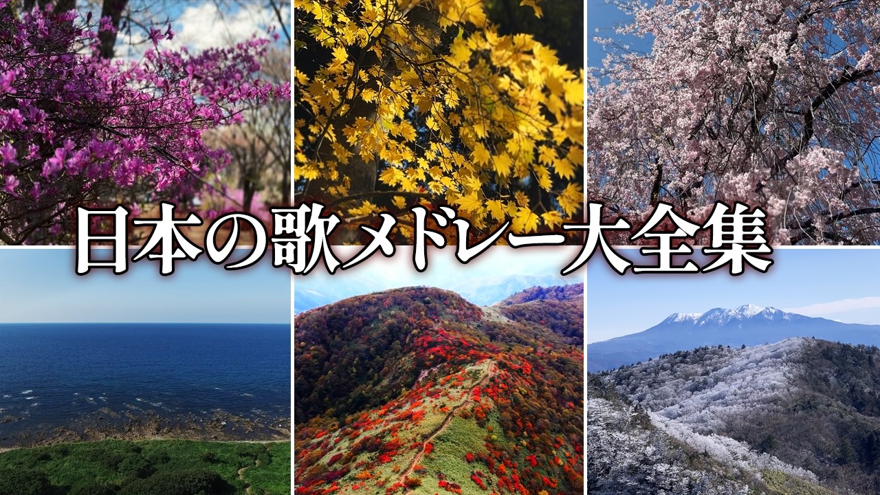 大人のための日本の歌メドレー大全集ライブ配信【全69曲2時間45分】