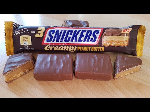 Snickers Creamy Peanut Butter Chocolate with Peanut Butter And Caramel Filling With Roasted Peanuts
