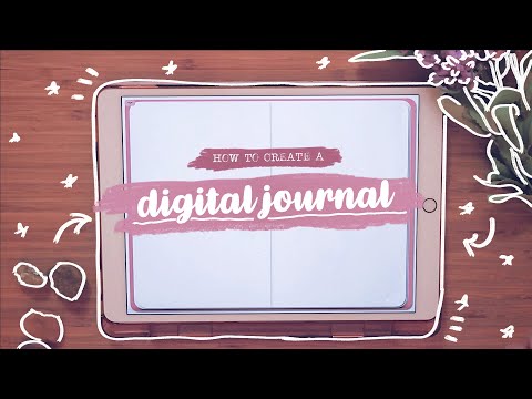 HOW TO CREATE A DIGITAL JOURNAL! 💗✨ Digital Bullet Journal Tutorial - Reading Journal