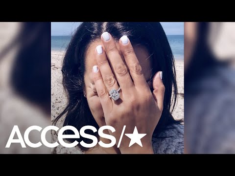 Lea Michele Shows Off Huge Engagement Ring From Fiancé Zandy Reich | Access