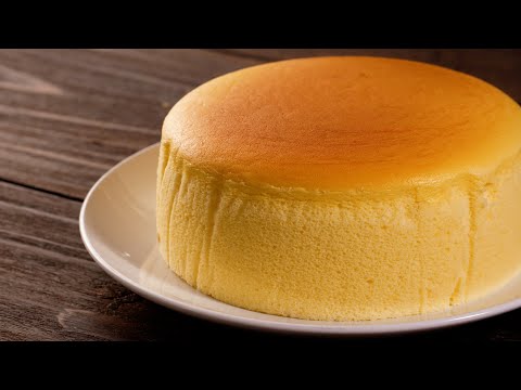 Three-Ingredient Japanese Cheesecake