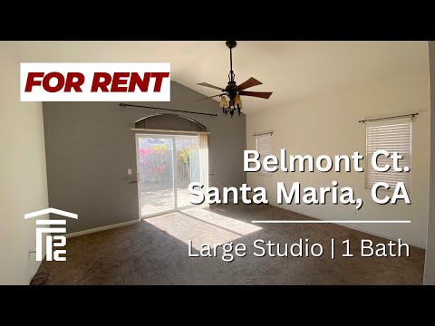 Spacious Studio in Santa Maria – Pet-Friendly & Bright property video