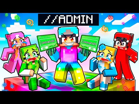Using OWNER ADMIN COMMANDS on One OP Block in Minecraft!
