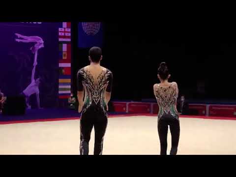 Acrobatic Gymnastics World Championship 2021 - POR Leonor Cruz e Rafael Santos DYN