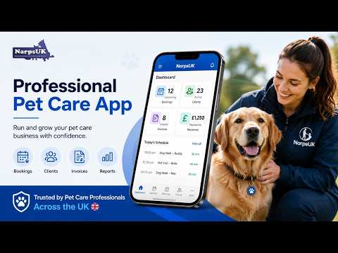 NarpsUK Pet Sitting App video thumbnail
