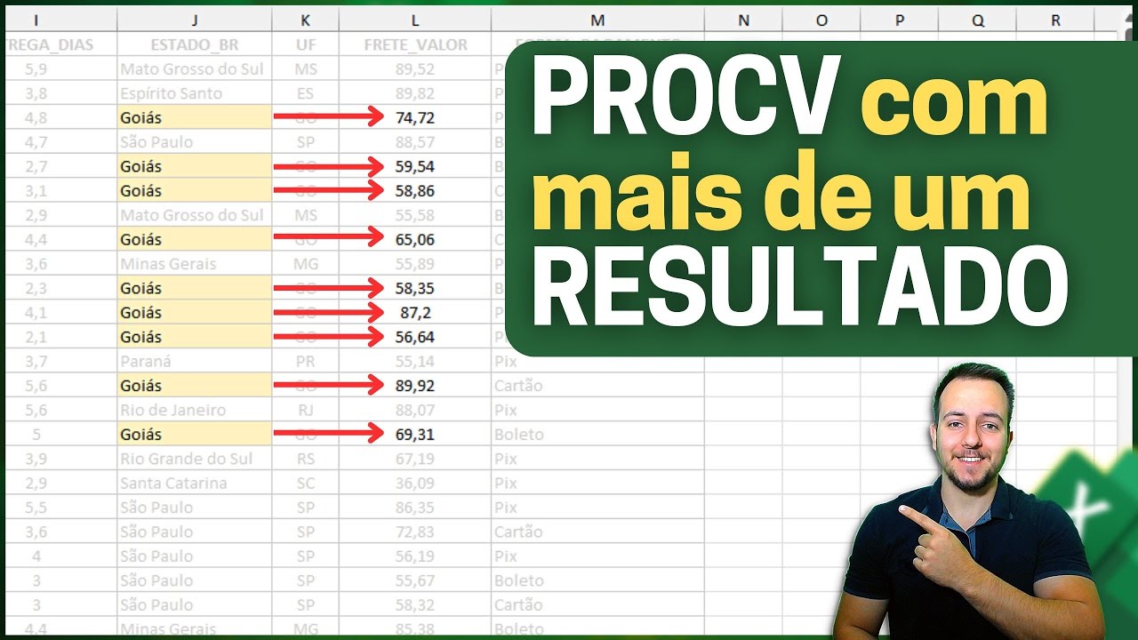 Como Fazer ProcV com Mais de Um Resultado no Excel | Procv com Valores Repetidos