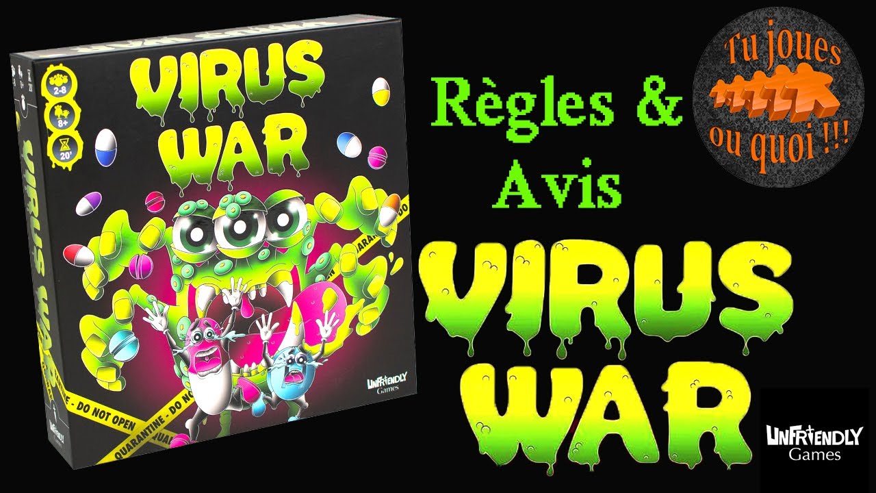 VIRUS WAR Règles et avis