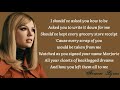 Taylor Swift- Marjorie (Lyrics)