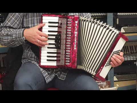 Klangprobe Akkordeon Weltmeister Perle 48
