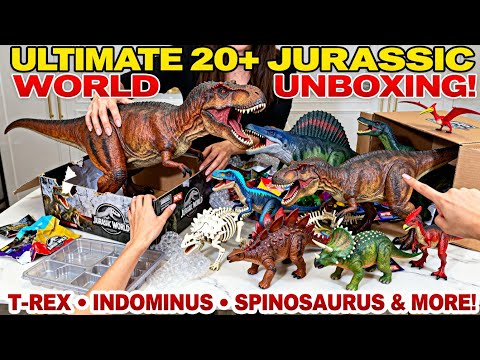 Jurassic World Rebirth Dinosaurier Auspacken 2026! T-Rex, Indominus Rex, Spinosaurus & MEHR! 🦖🔥