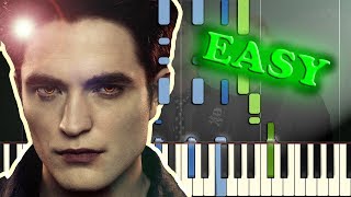 GREEN DAY - THE FORGOTTEN from TWILIGHT - Easy Piano Tutorial