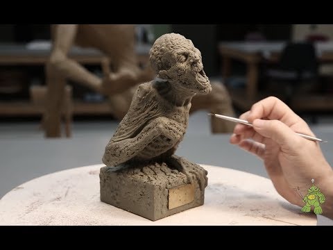 Sculpting Undead Statue - ZOMBIE 2013 - MARY DOE project
