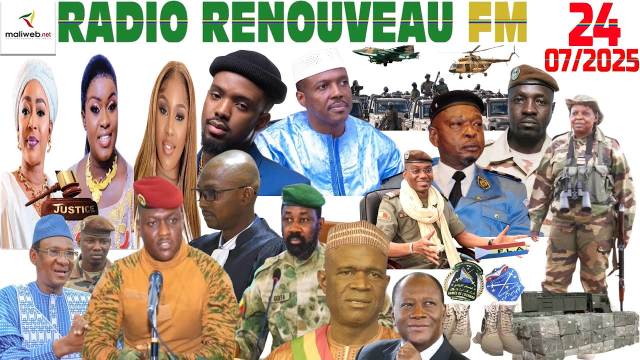 La Revue de Presse de la RADIO RENOUVEAU FM du 24 Juillet 2025