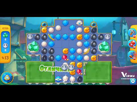 Fishdom. 4709 level no boosters and diamonds