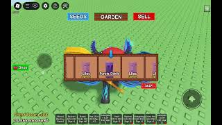 Open in the last flower seed pack limited edition in grow a garden