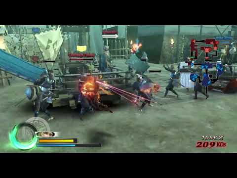 Sengoku Basara: Samurai Heroes Mod - NPC Kasuga Gameplay