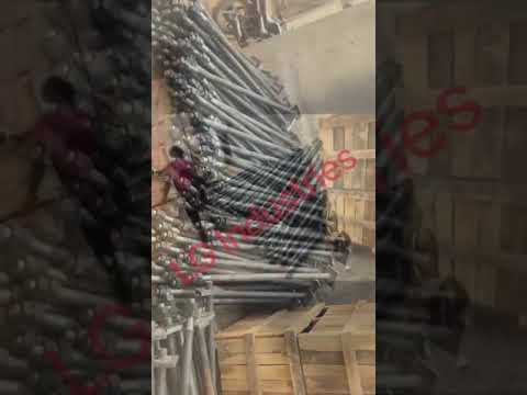 Galvanized MS Half Thread Bolt