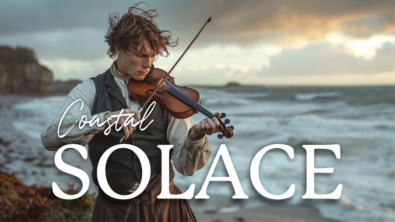 Irish Celtic Fiddle Music | Beautiful Views of Ireland, Scotland and Wales