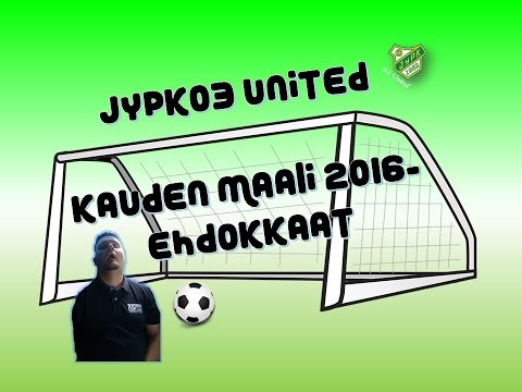 Kauden maali 2016 -ehdokkaat JyPK03 United