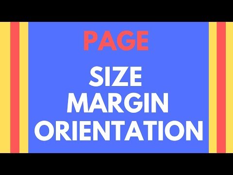 16# How to Change page size, margin, orientation |Microsoft word 2019/2016/2010 | Anand Tech Talk Video