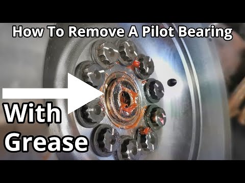 How To Remove A Pilot Bearing Using Grease *No Special Tools Required*
