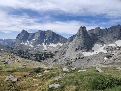 Backpacking the Wind River High Route (Skurka), July 2020