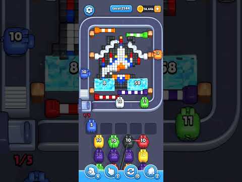 Pixel Flow Level 2544 Walkthrough