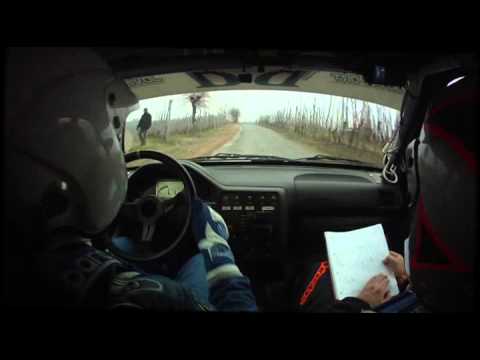 Cameracar Rally del Piemonte 2015 Giovine-De Bonis 106 N2 - PS 3