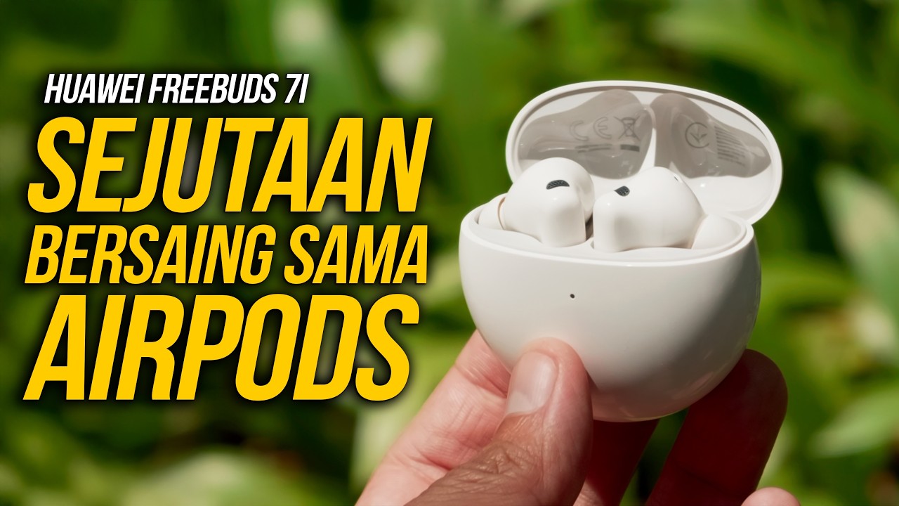 Sejutaan Bisa Lebih Bagus dari Airpods | Huawei Freebuds 7i
