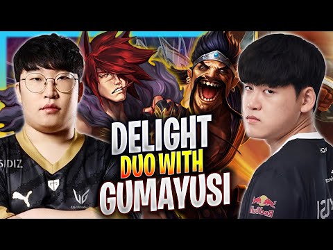 GUMAYUSI DUO WITH DELIGHT! - T1 Gumayusi Plays Draven ADC vs Kalista! | Bootcamp 2023