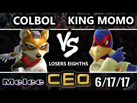 CEO 2017 Smash Melee - SS | Colbol (Fox) vs MVG | King Momo (Falco) Melee L7ths