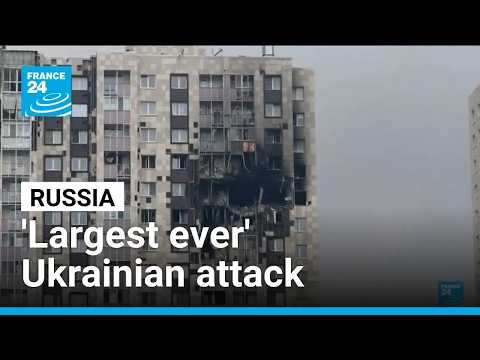 Ukraine fires over 1,000 drones at Russia in 