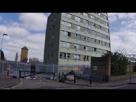 I got into EVERY FLAT of this ABANDONED East London TOWER BLOCK