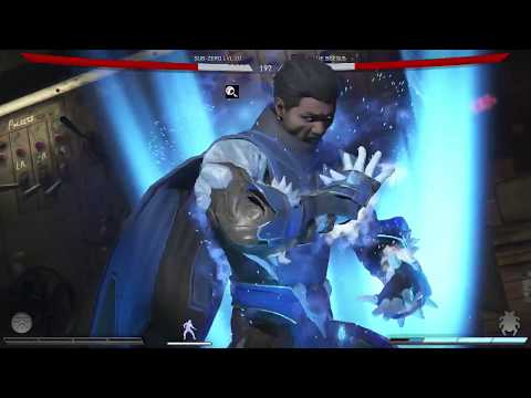 Injustice 2 More Sub Zero Ability Ice Port and Barrier of Frost