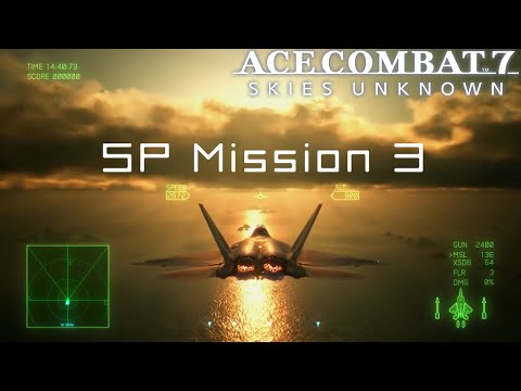 SP Mission 3: Ten Million Relief Plan (DLC) - Ace Combat 7 Gameplay