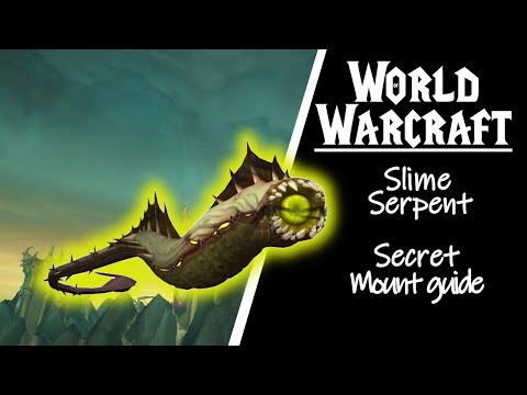 How to get the Slime Serpent Mount Guide - shadowlands mount guide