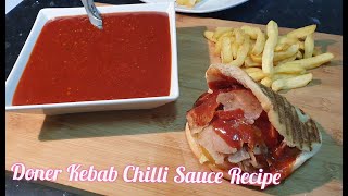 Chilli Sauce Original Recipe For Doner Kebab by Fatima Kitchen ✔✔