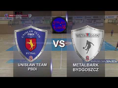 Stalex Liga 14 , UNISŁAW TEAM PBDI VS METALBARK BYDGOSZCZ godz. 10:30 06.12.2020