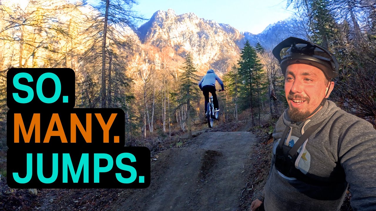 Riding Jumps at Anchorage’s Hillside Park - Turn and Burn, Millertime, & Wheels Up!