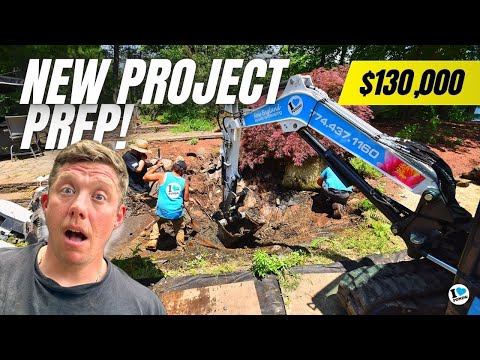 6 figure backyard pond construction