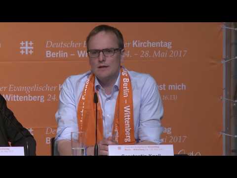 #dekt17 - Constantin Knall  aus der Geschäftsführung des Kirchentages zum gelungenen Auftakt